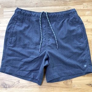 Mack Weldon Total Eclipse Shibuya Wave SwimTrunks